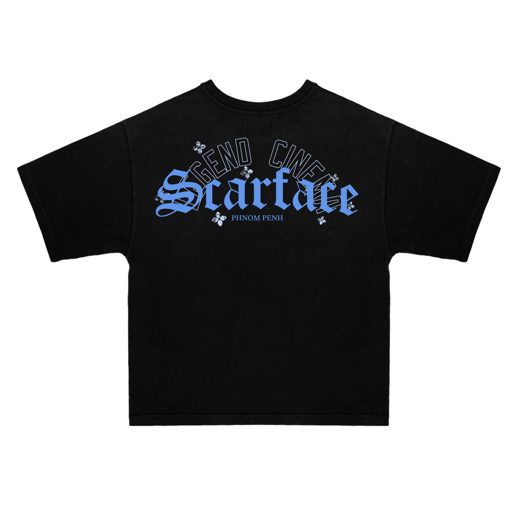 SCRF X LEGEND BLACK TEE