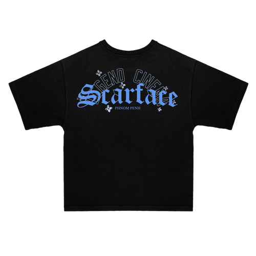 SCRF X LEGEND BLACK TEE