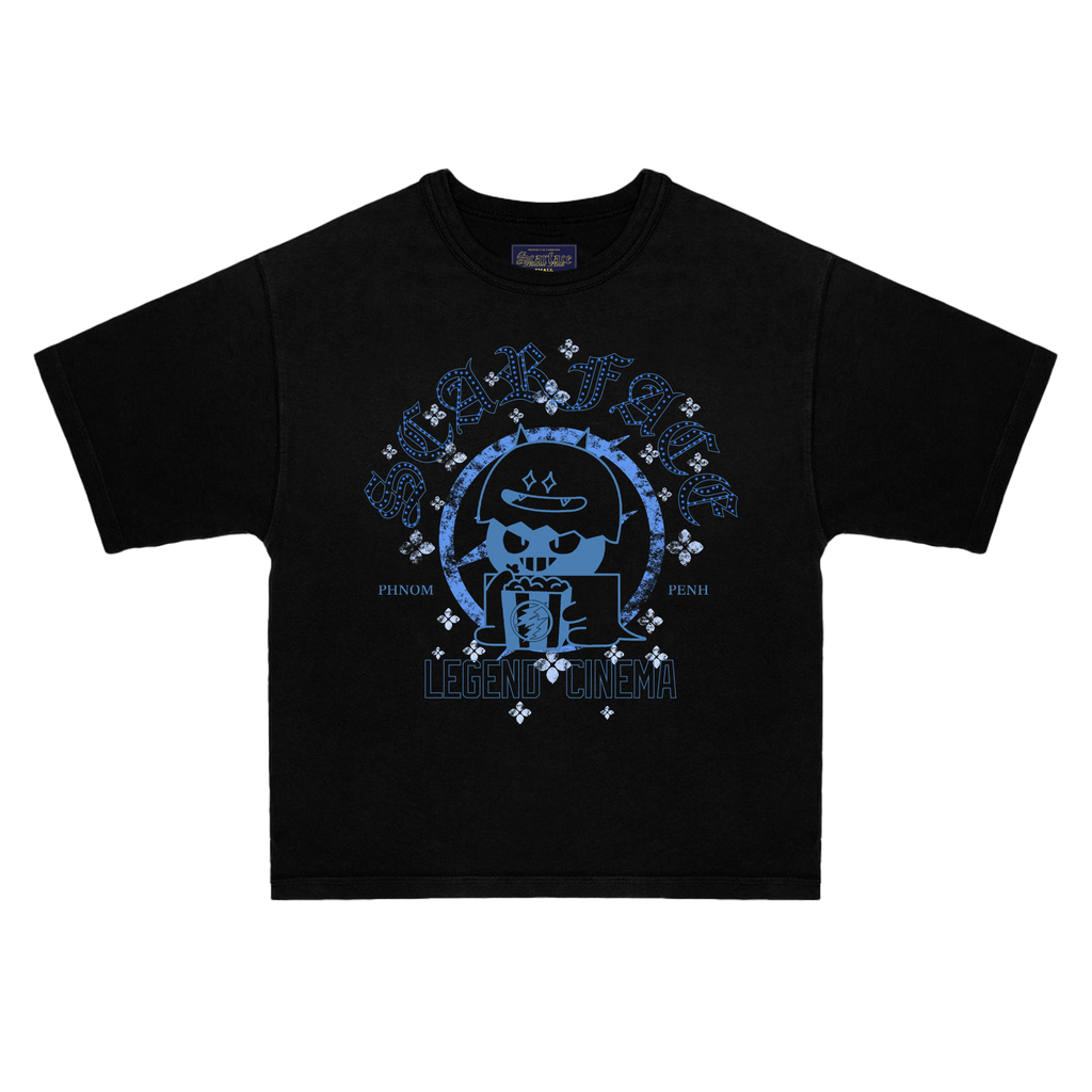 SCRF X LEGEND BLACK TEE