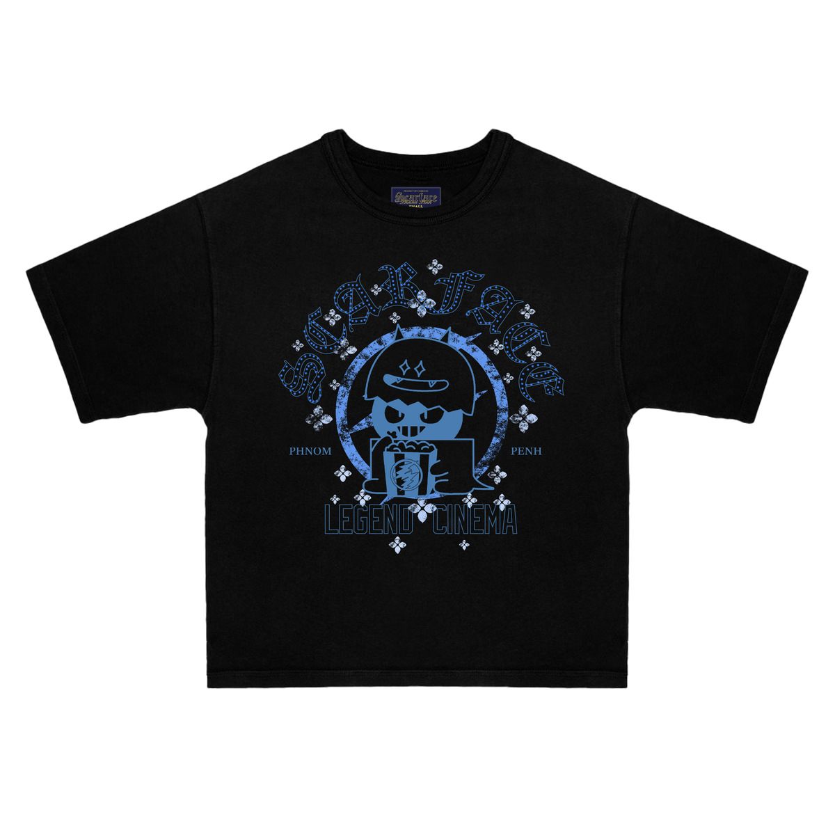 SCRF X LEGEND BLACK TEE